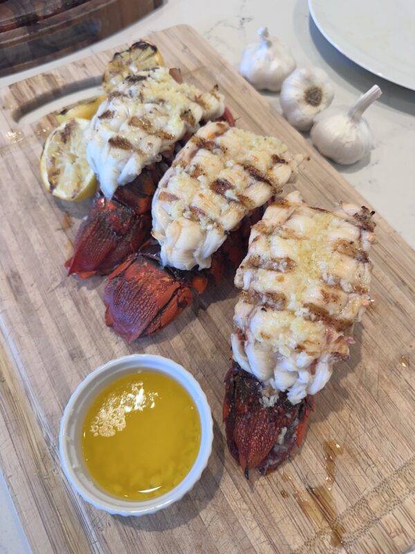 Spiny Lobster with Lemon Butter Two Ways