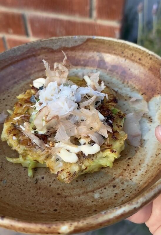 Local Rock Crab Okonomiyaki